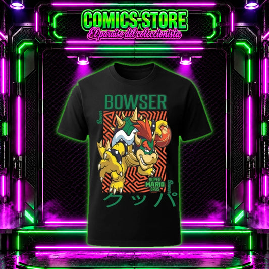 Camiseta Bowser Jr