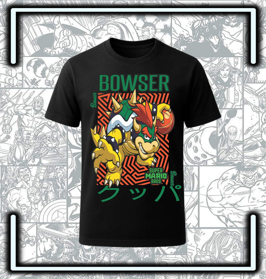 Camiseta Bowser - Comics Store Colombia