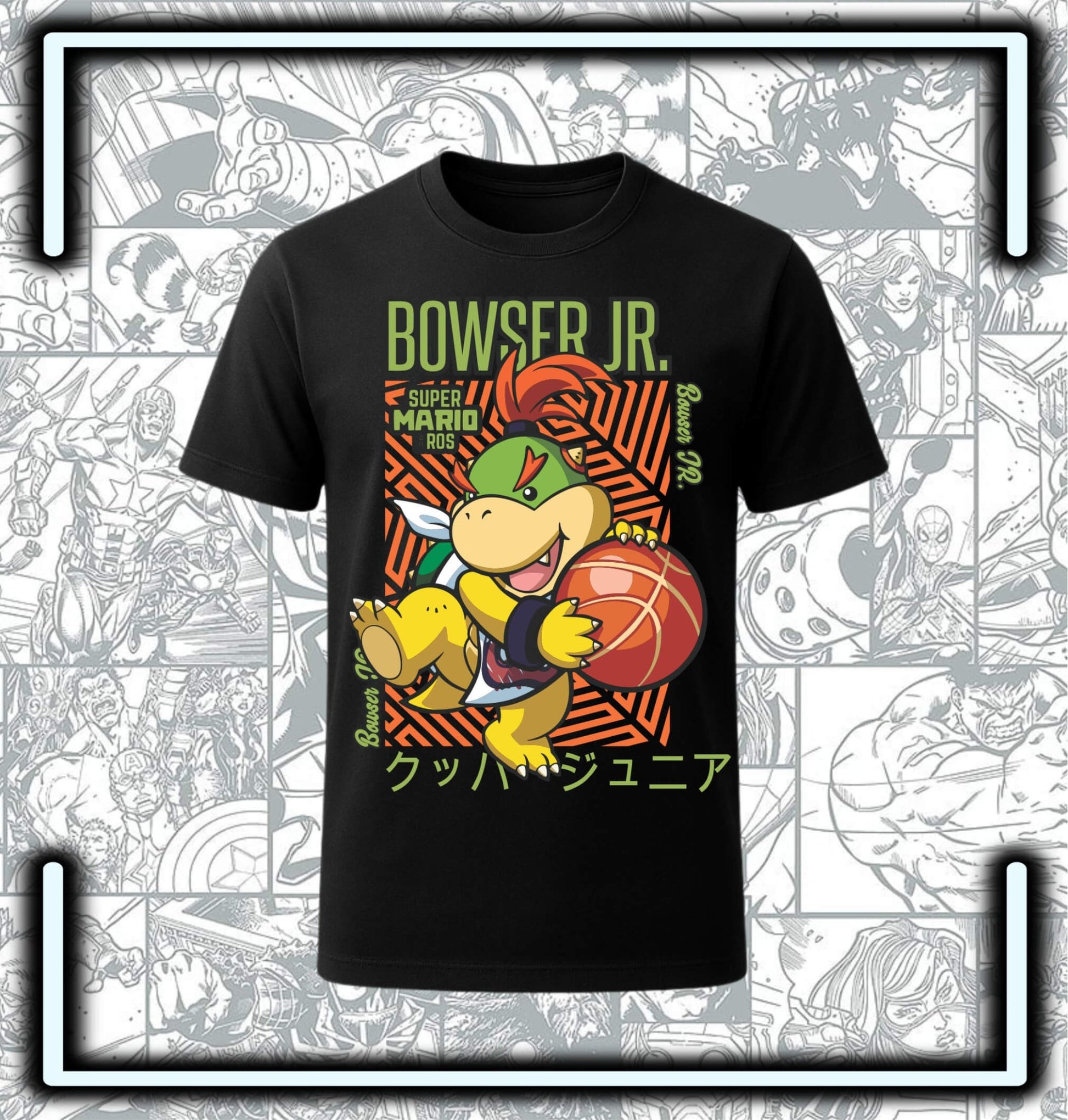 Camiseta Bowser Jr - Comics Store Colombia