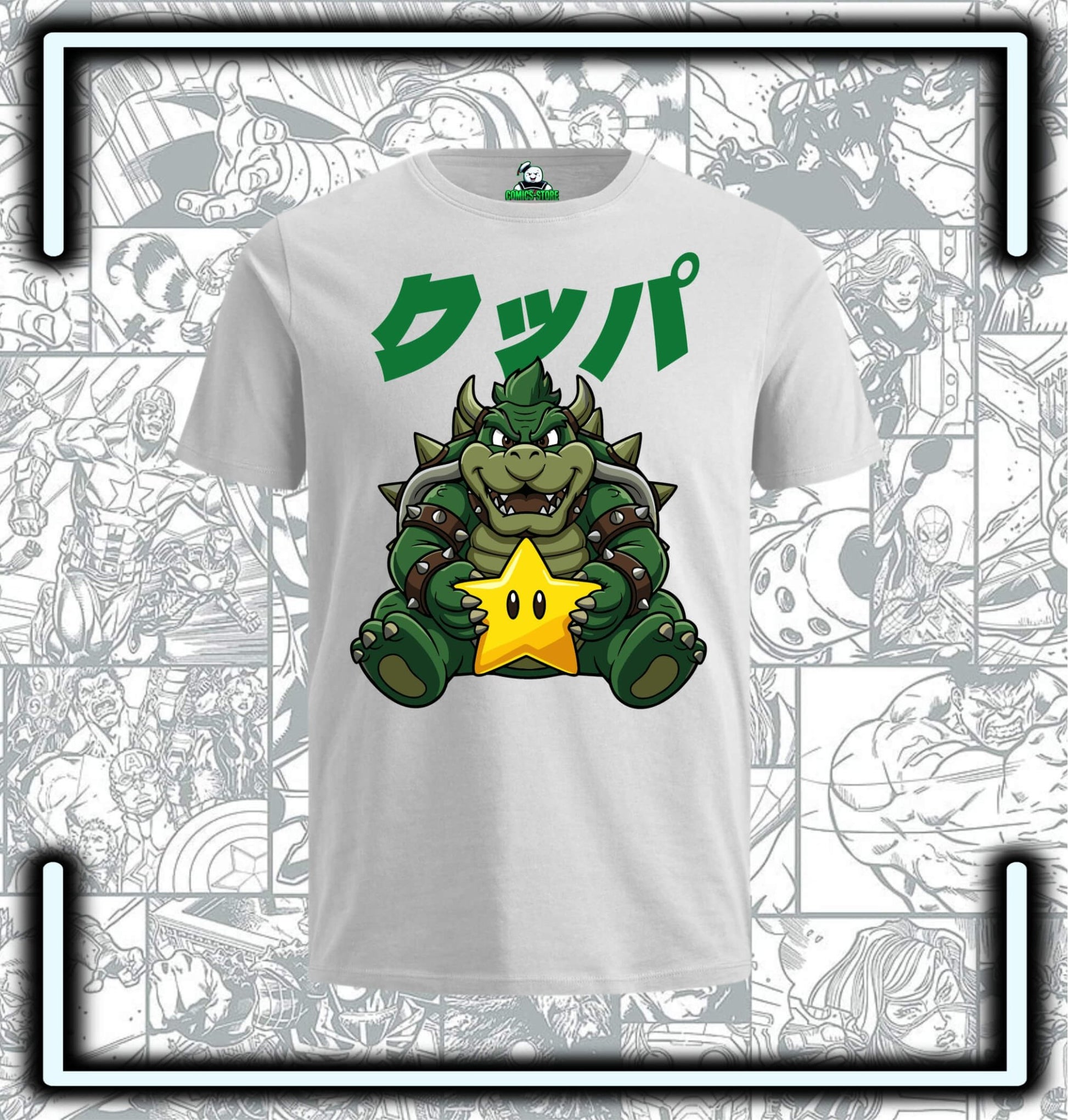 Camiseta Bowser Mario Bros Series 2026 - Comics Store Colombia