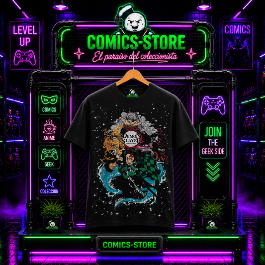 Camiseta Demon Slayer Anime I - Comics Store Colombia