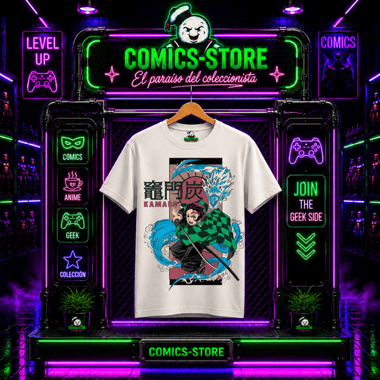 Camiseta Demon Slayer Tanjiro Anime - Comics Store Colombia