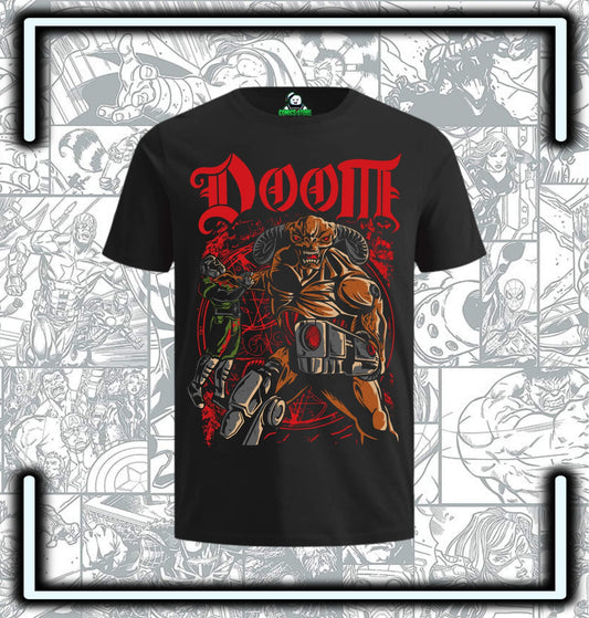 Camiseta Doom I Video Gamers - Comics Store Colombia