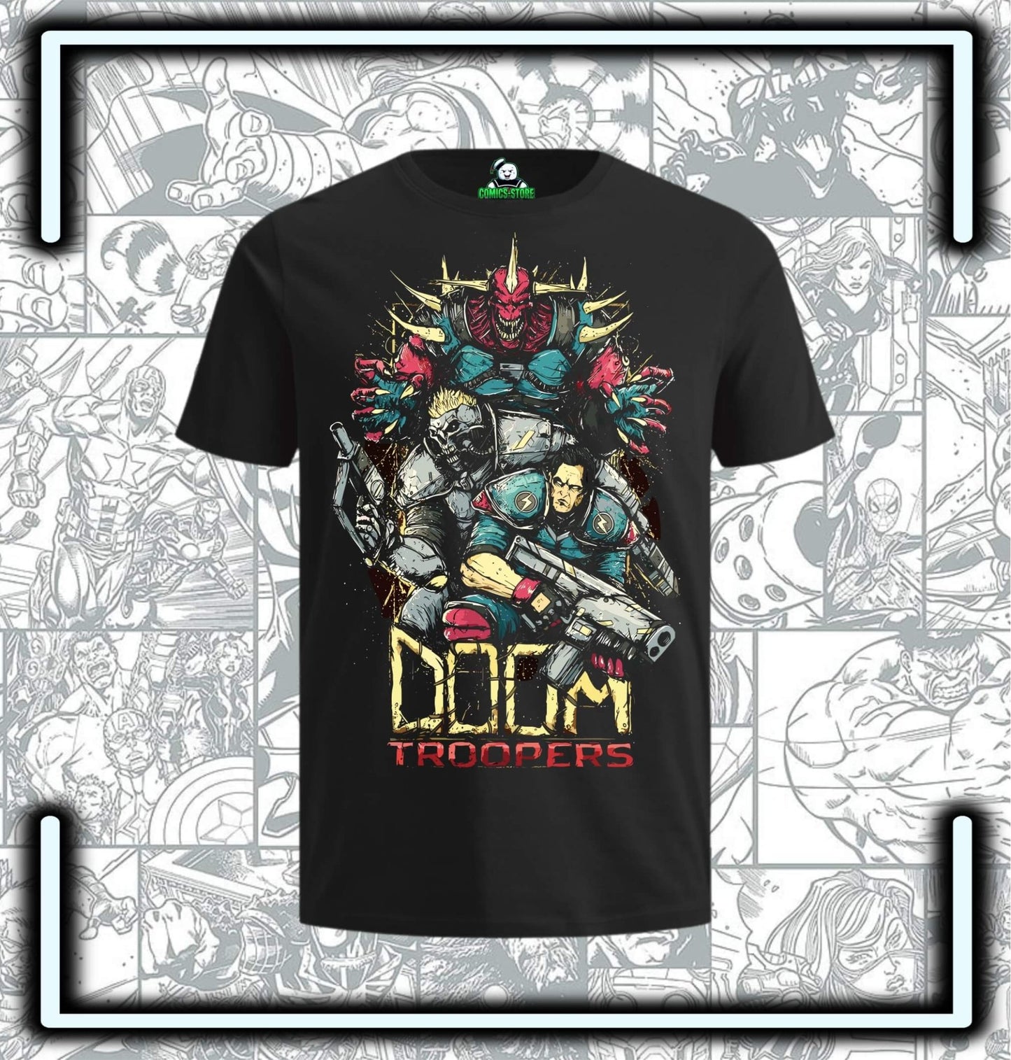 Camiseta Doom II Video Gamers - Comics Store Colombia