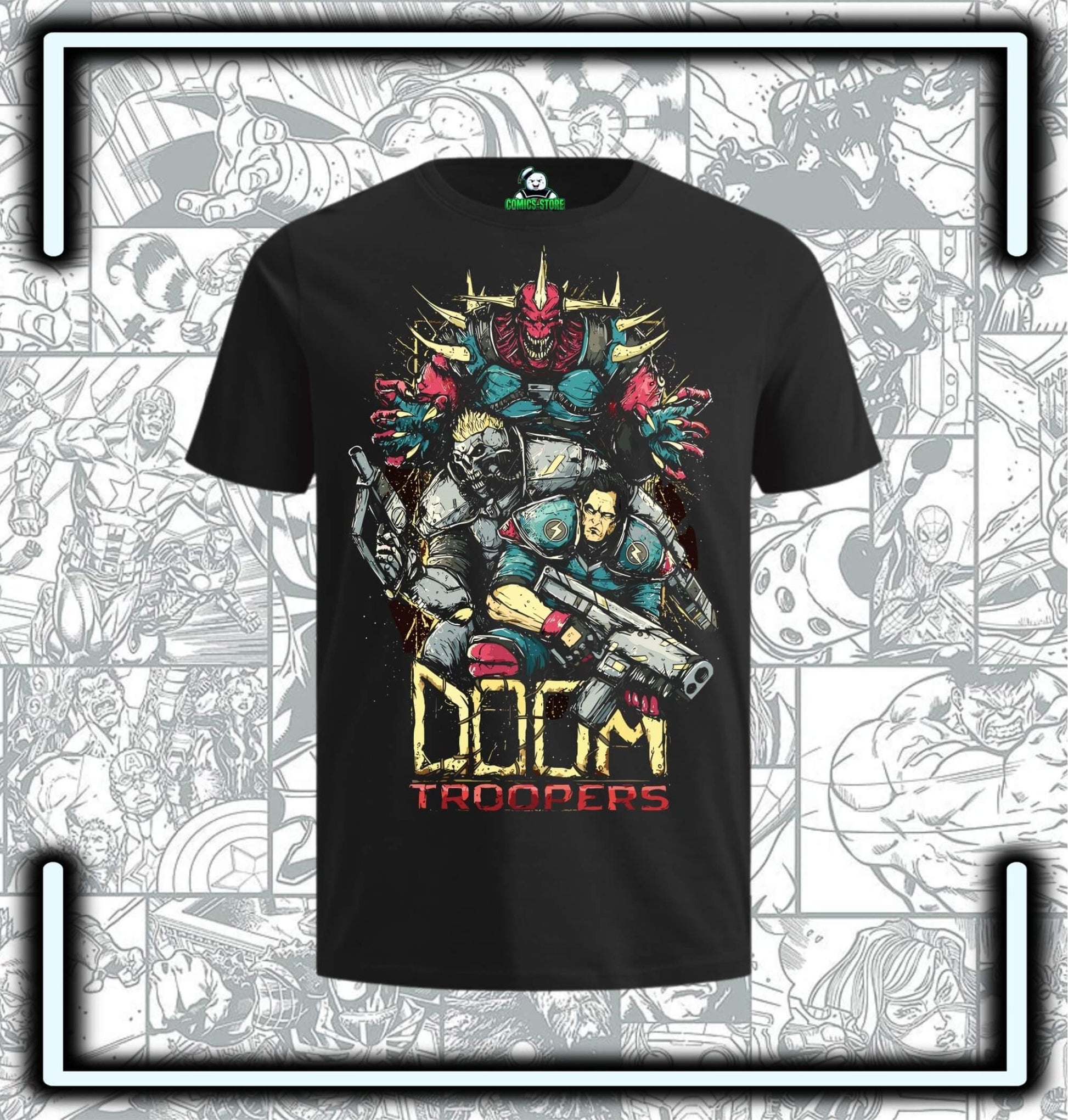 Camiseta Doom II Video Gamers - Comics Store Colombia