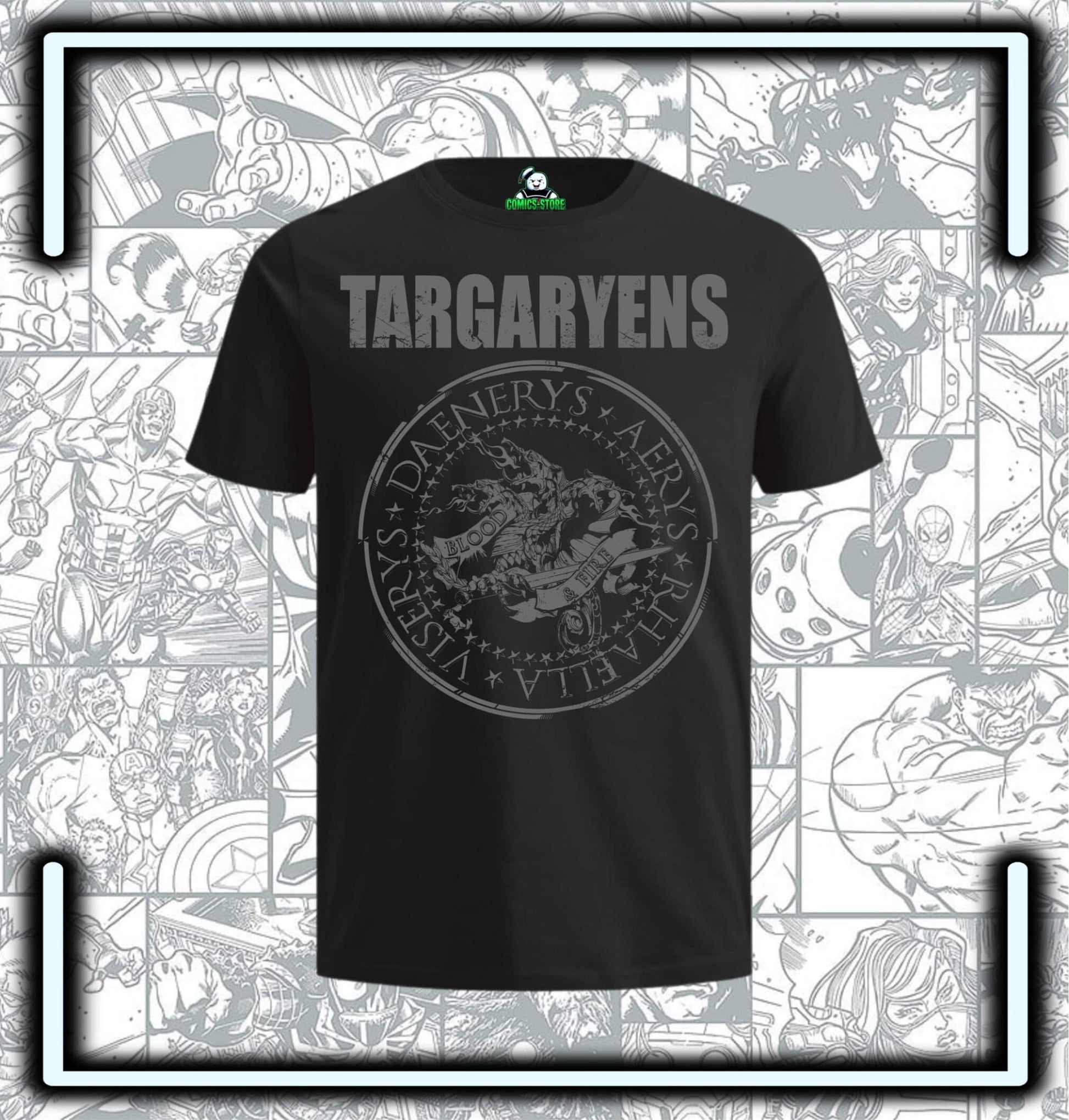 Camiseta Game Of Thrones Daenerys Targaryen Series - Comics Store Colombia