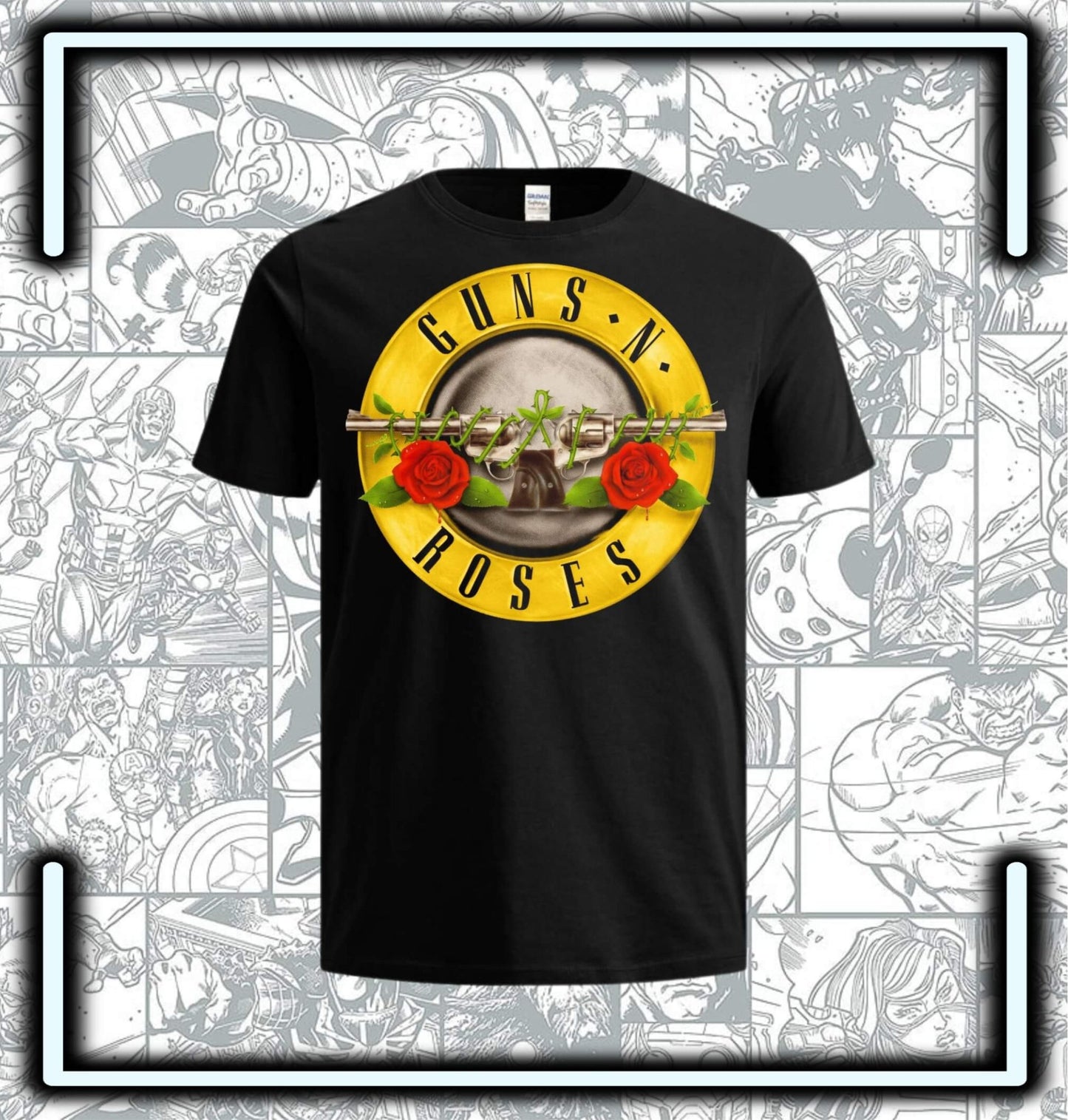 Camiseta Guns N´ Roses - Comics Store Colombia