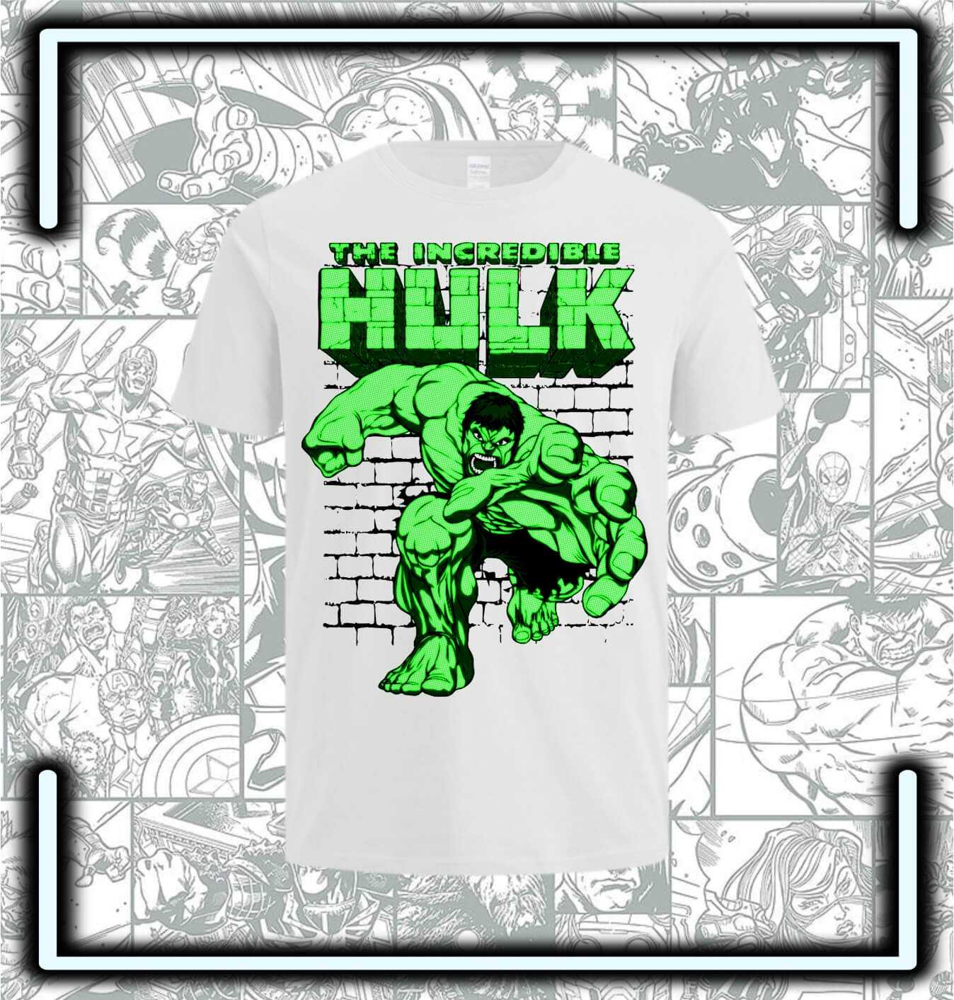 Camiseta Hulk Avengers - Comics Store Colombia