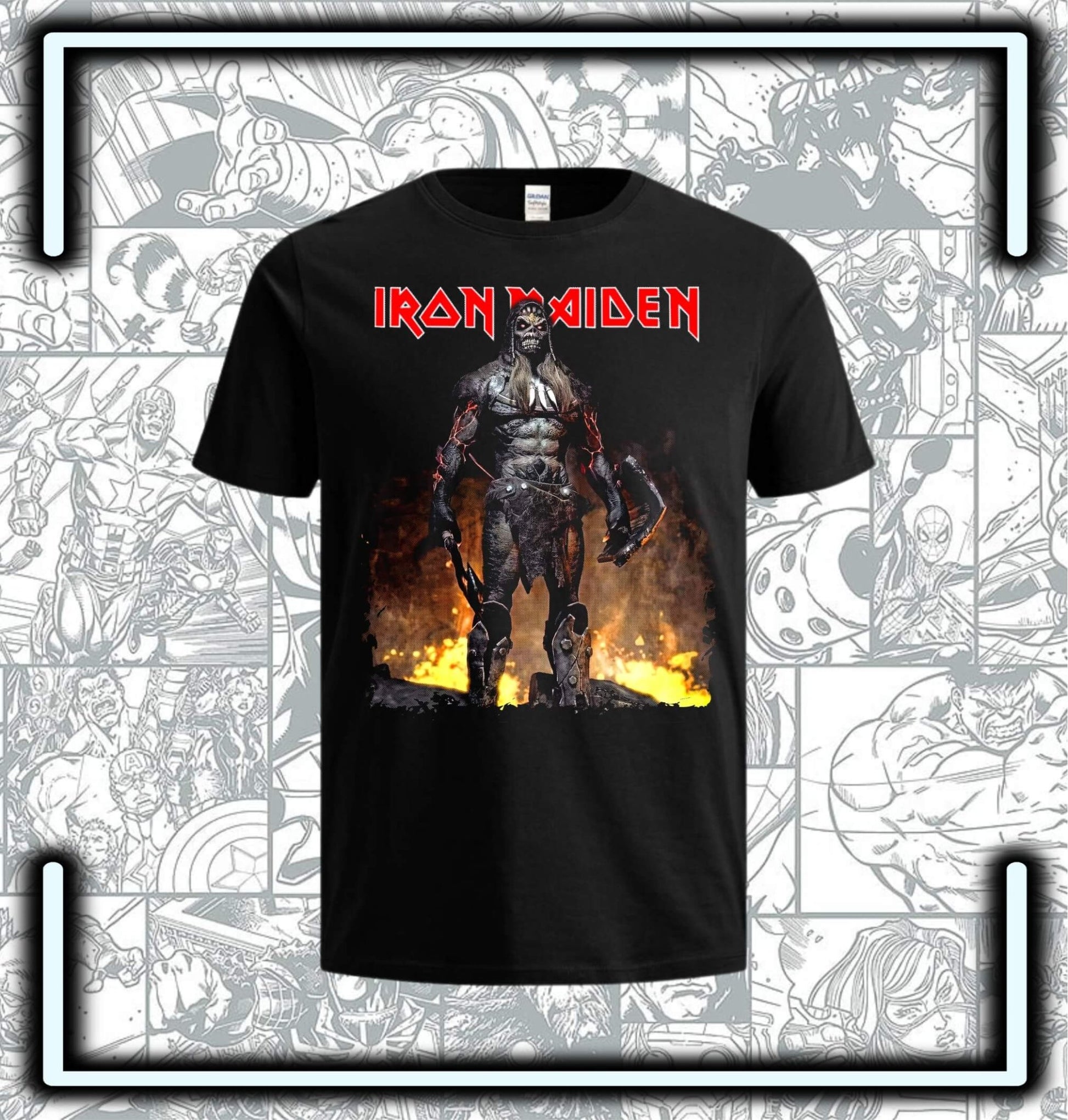 Camiseta Iron Maiden Md2 - Comics Store Colombia