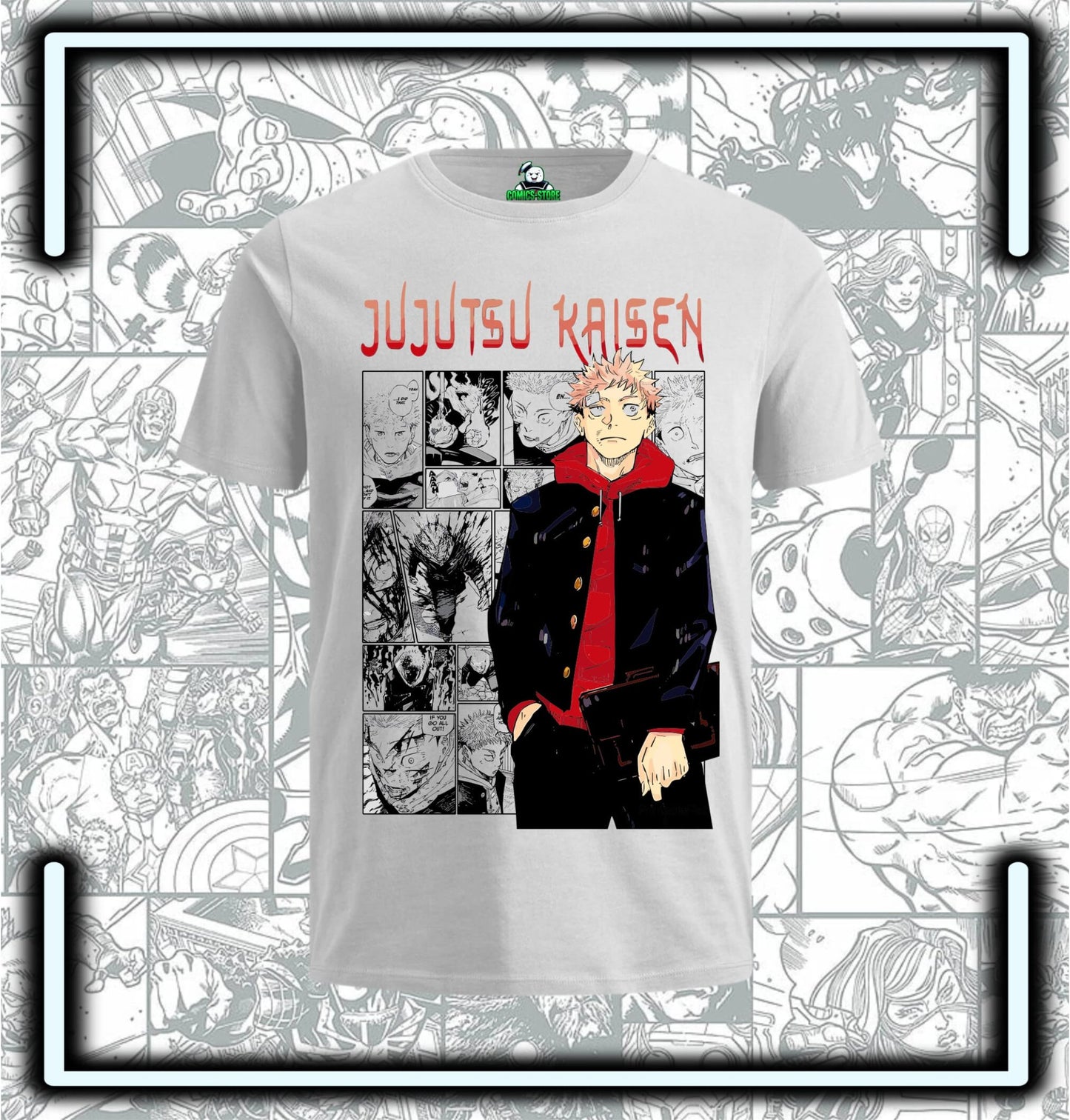 Camiseta jujutsu kaisen Anime - Comics Store Colombia