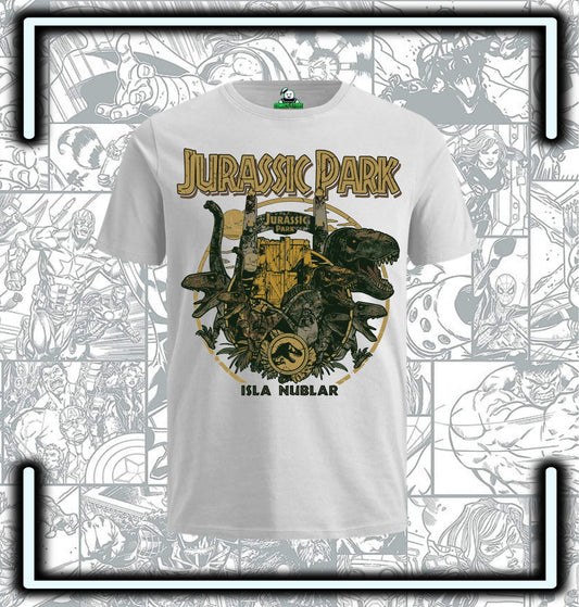 Camiseta Jurassic Park Movie - Comics Store Colombia