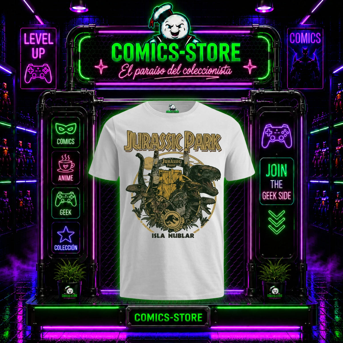 Camiseta Jurassic Park Movie