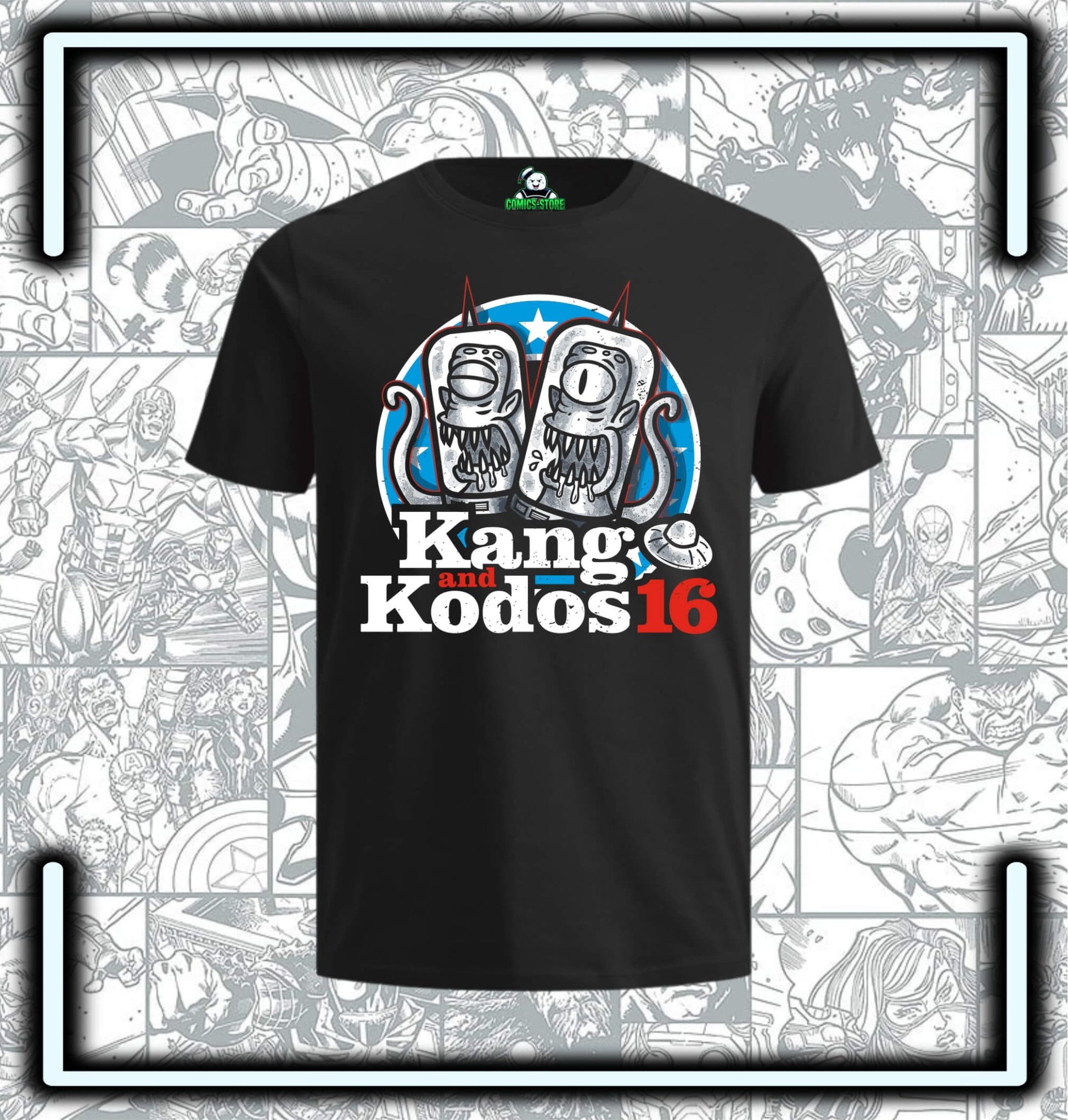 Camiseta Kang & Kodos The Simpsons - Comics Store Colombia