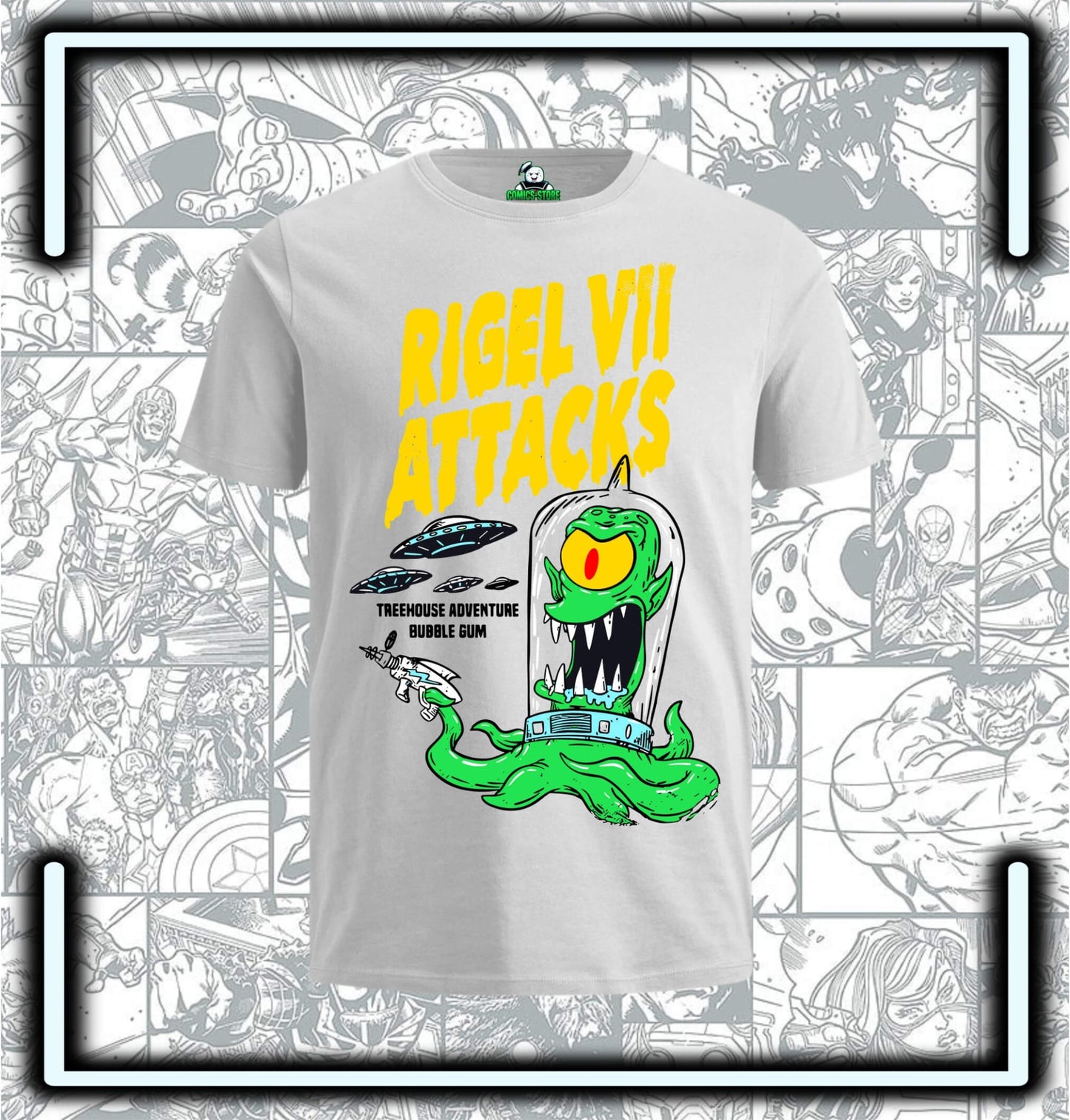 Camiseta Kang The Simpsons - Comics Store Colombia