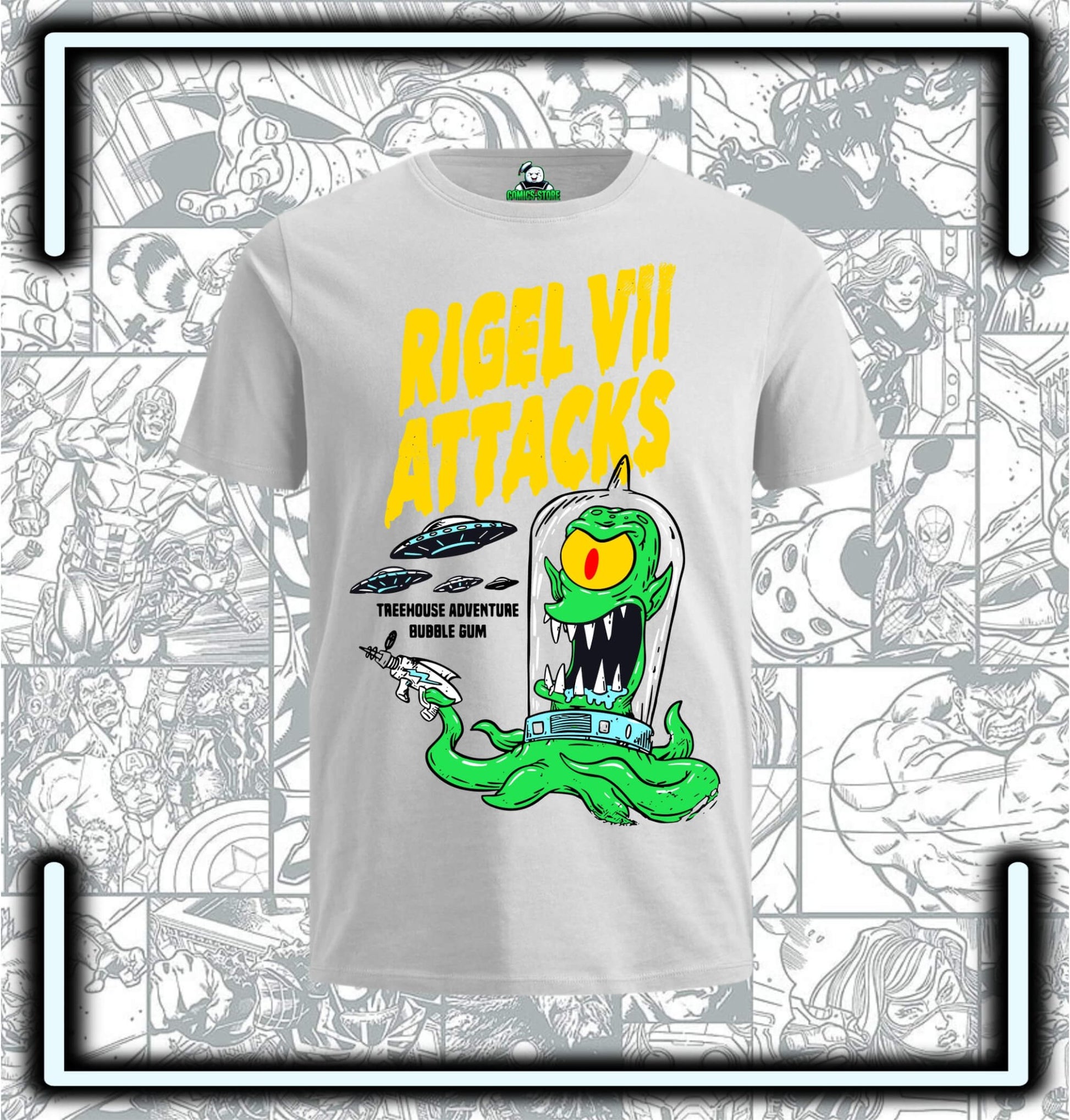 Camiseta Kang The Simpsons - Comics Store Colombia