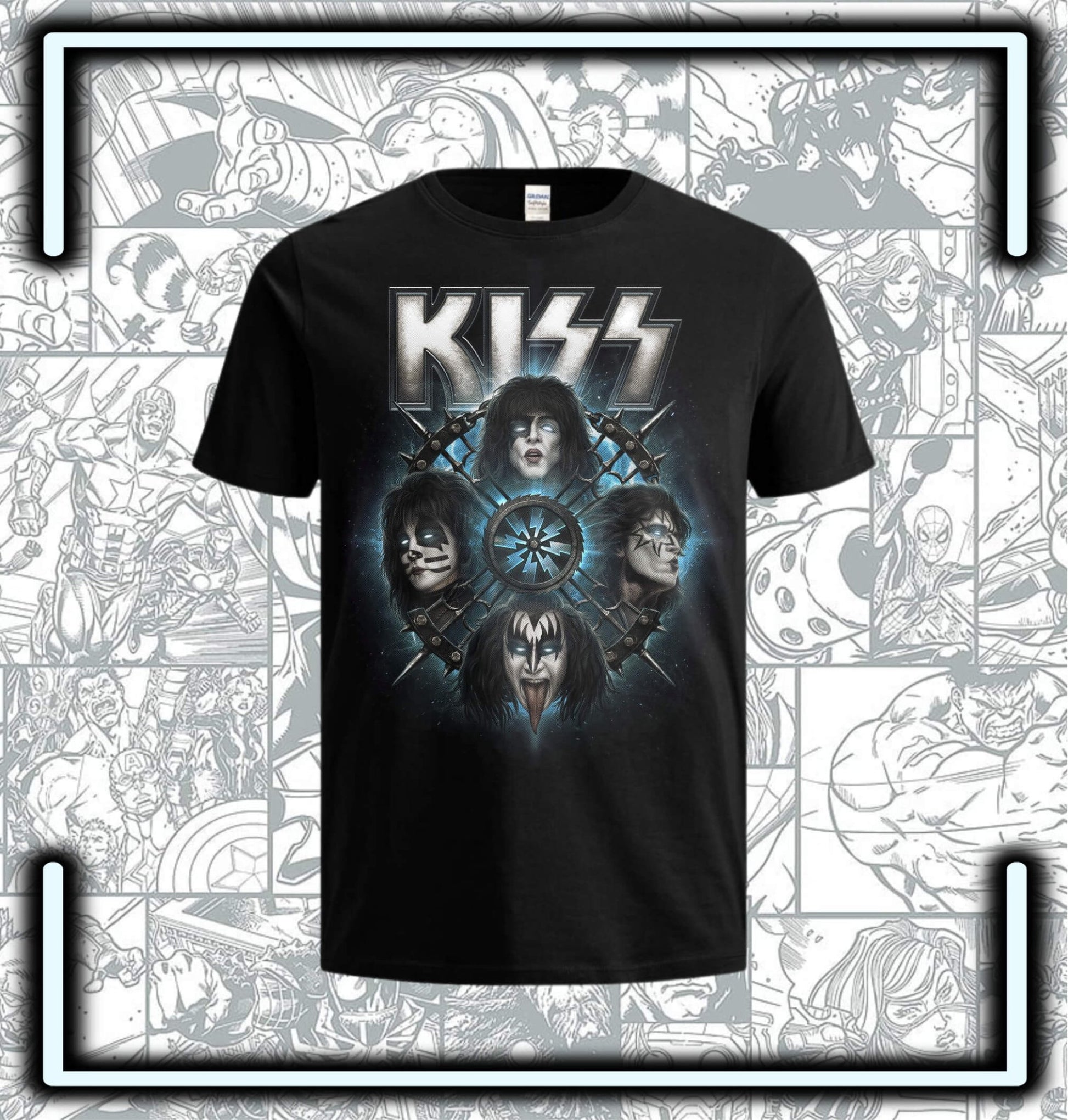 Camiseta Kiss Dx3 - Comics Store Colombia