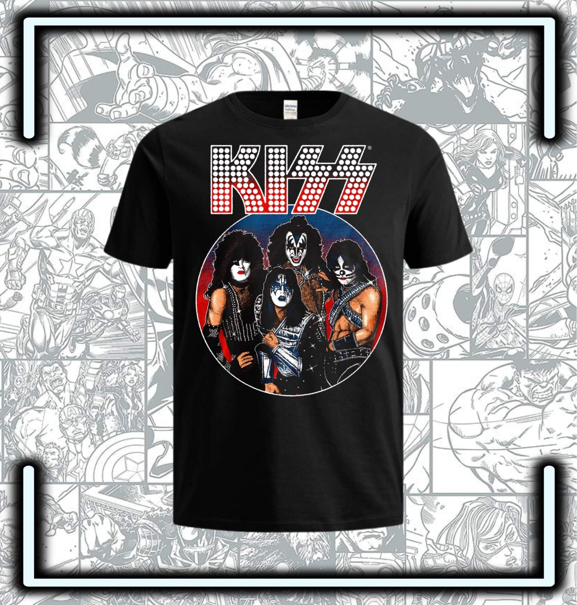 Camiseta Kiss Vx - Comics Store Colombia