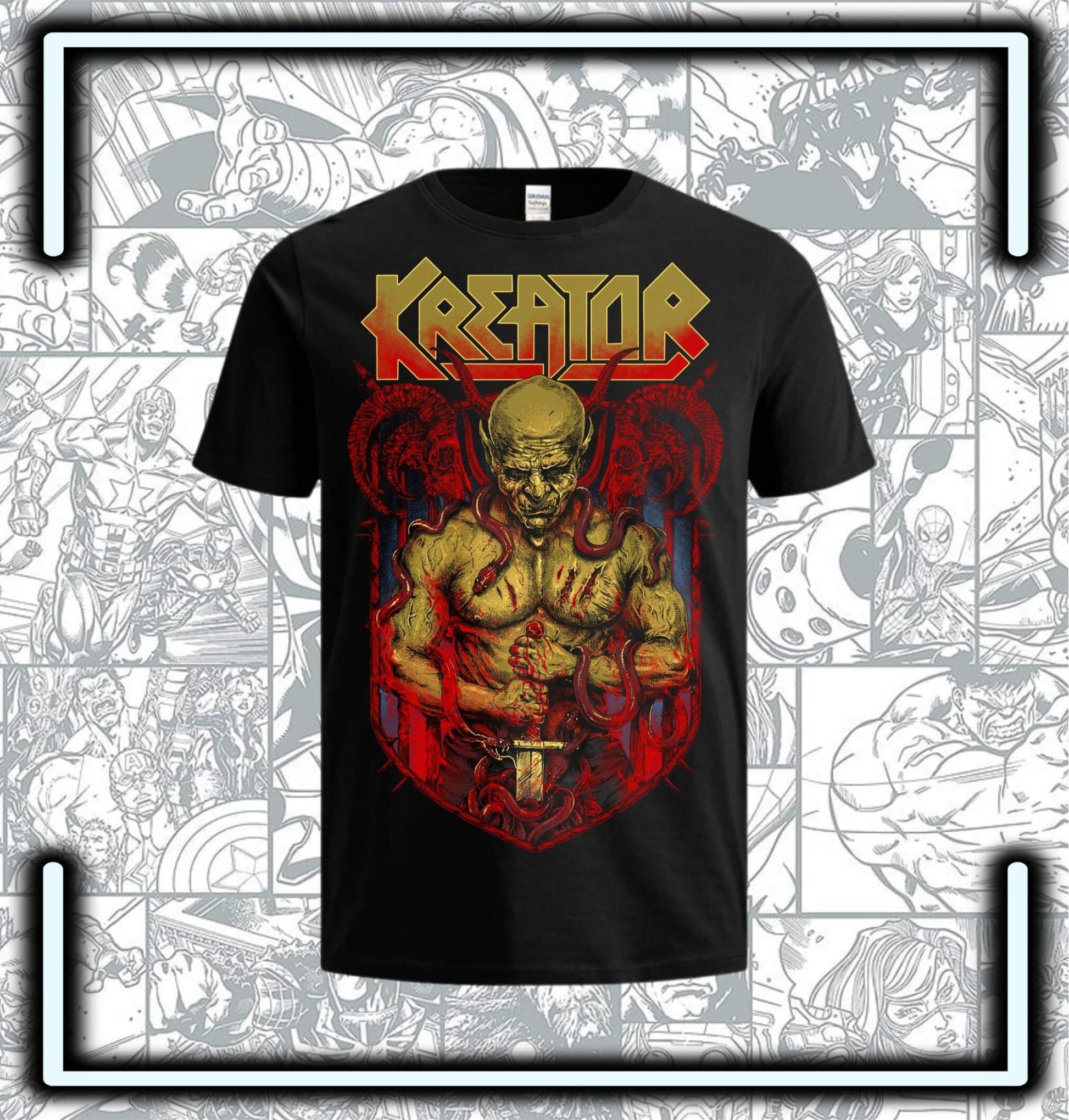 Camiseta Kreator - Comics Store Colombia