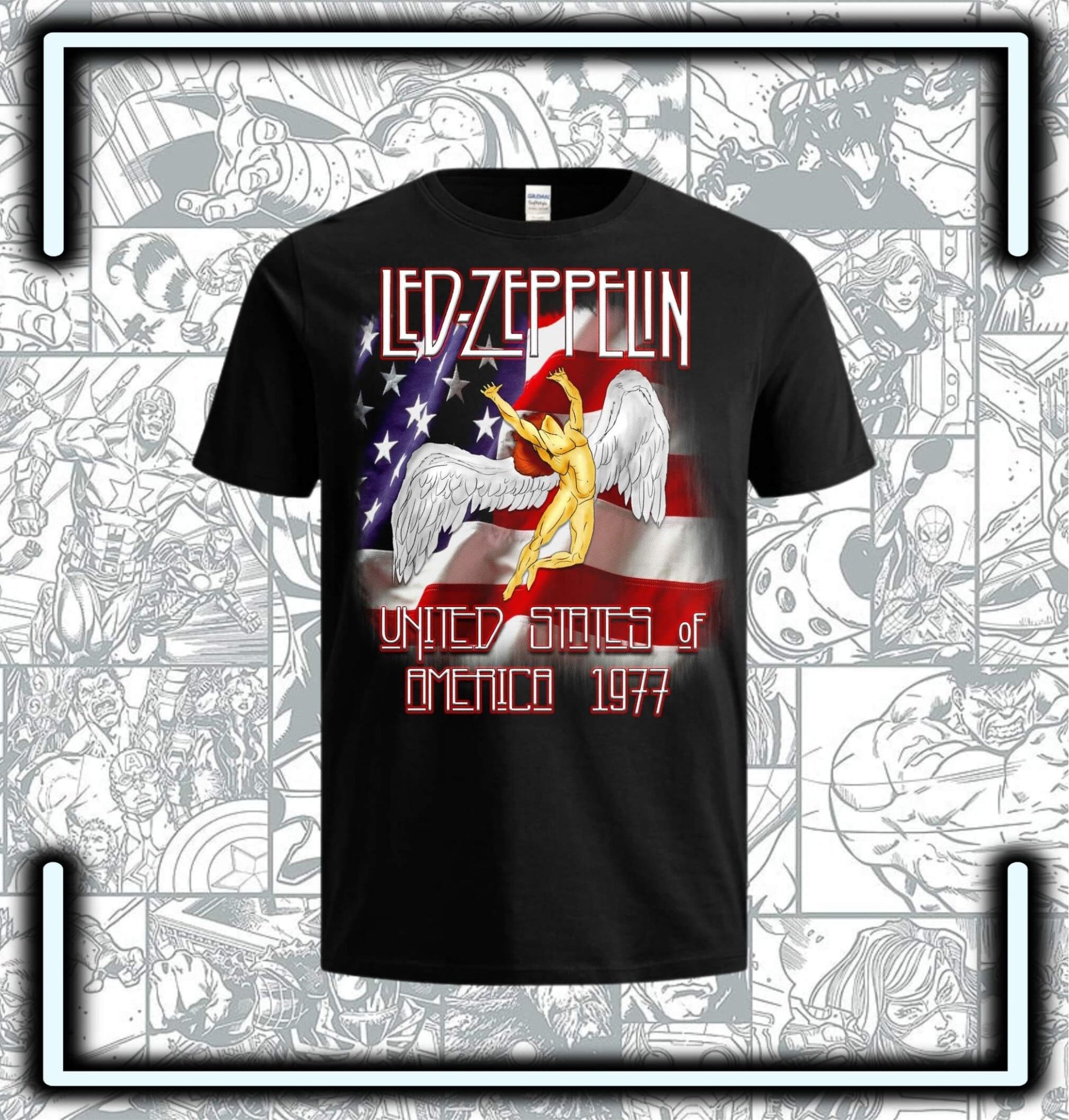 Camiseta Led Zeppelin - Comics Store Colombia