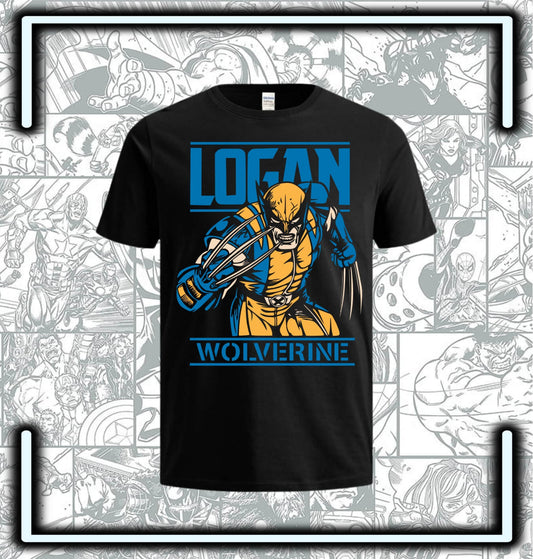 Camiseta Logan Wolverine - Comics Store Colombia