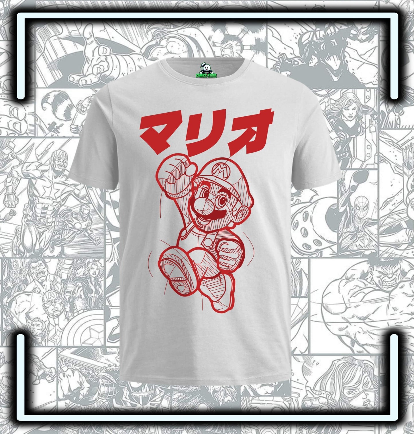 Camiseta Mario Bros Series 2026 - Comics Store Colombia