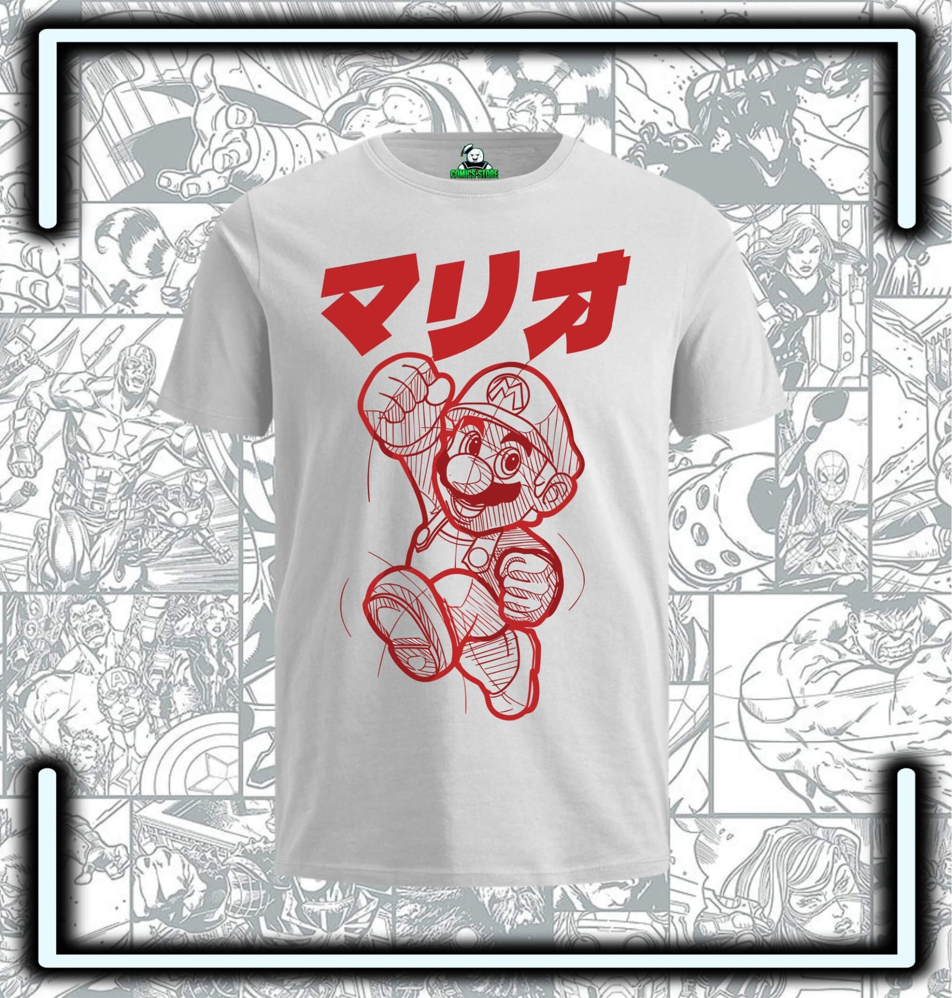 Camiseta Mario Bros Series 2026 - Comics Store Colombia