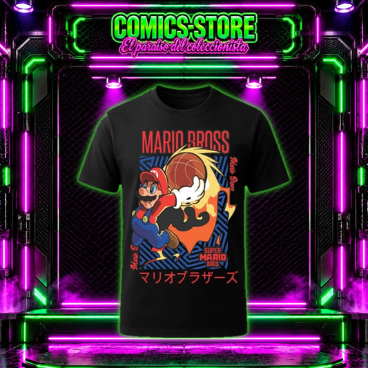 Camiseta Mario Bros Vd1
