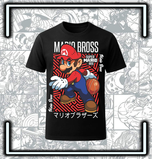 Camiseta Mario Bros Vd3 - Comics Store Colombia