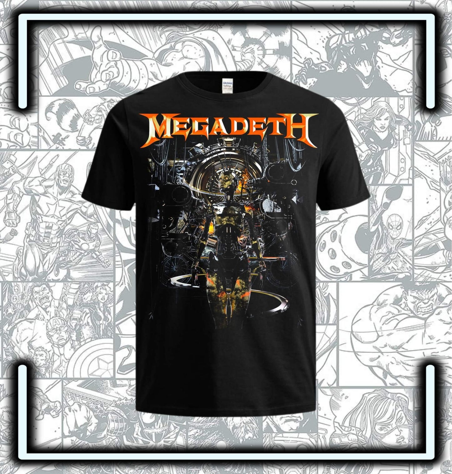 Camiseta Megadeth - Comics Store Colombia