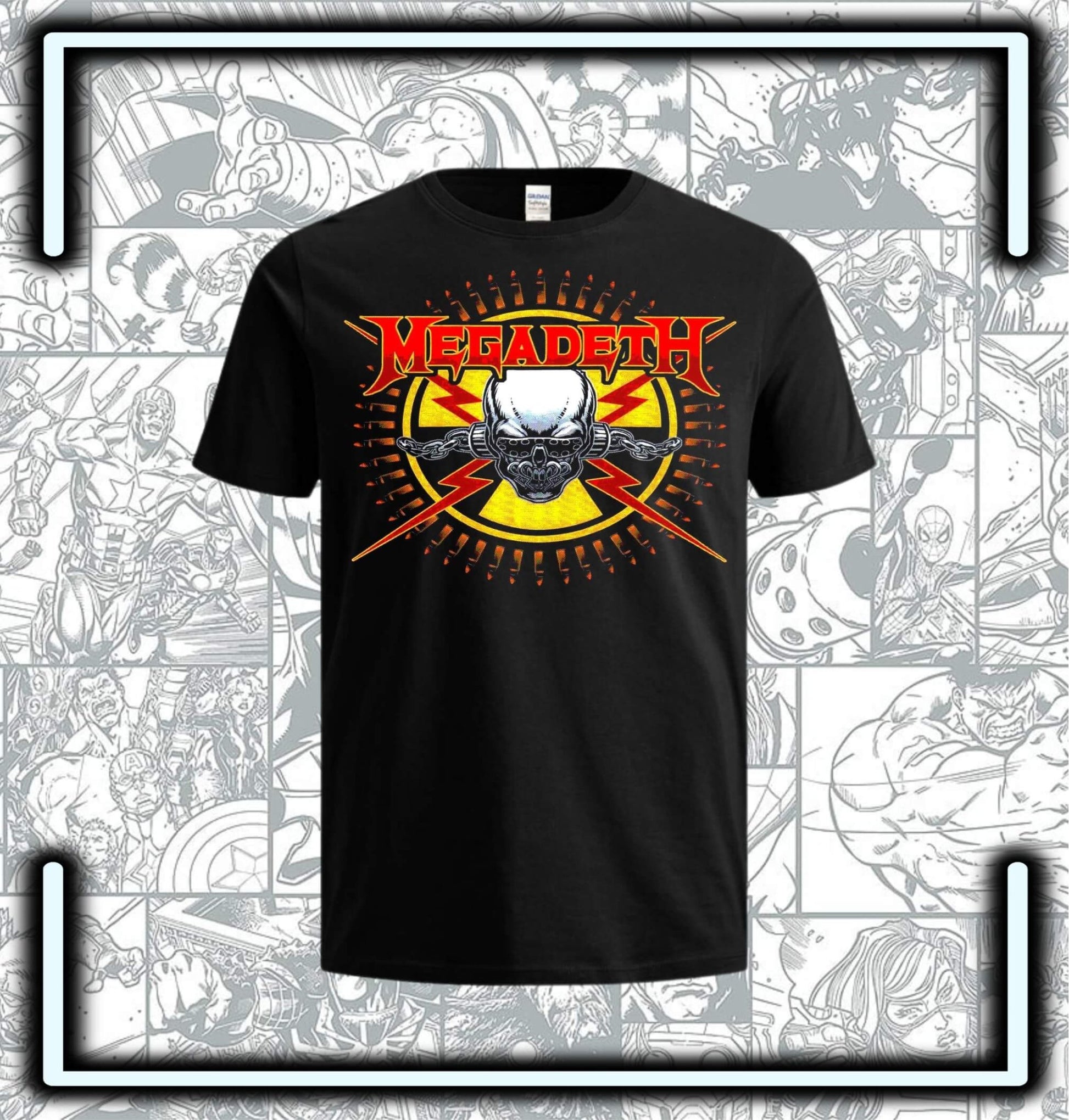 Camiseta Megadeth Dx - Comics Store Colombia