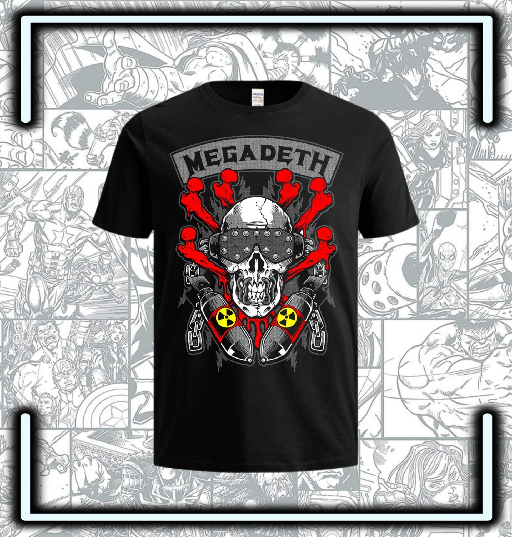 Camiseta Megadeth Dx1 - Comics Store Colombia