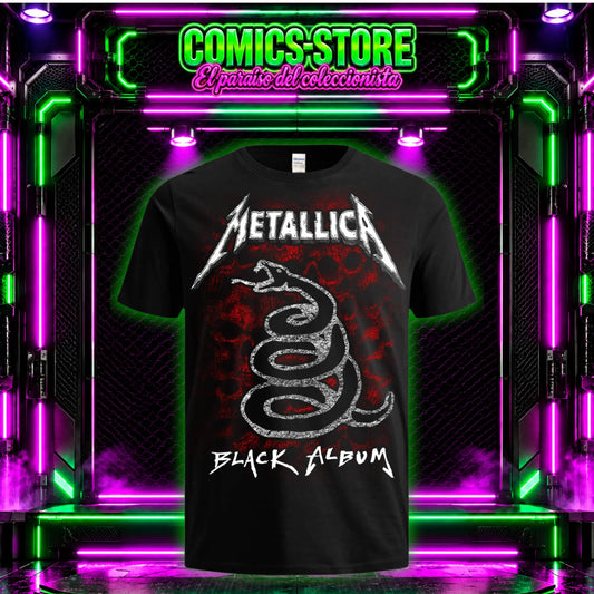 Camiseta Metallica Black Album
