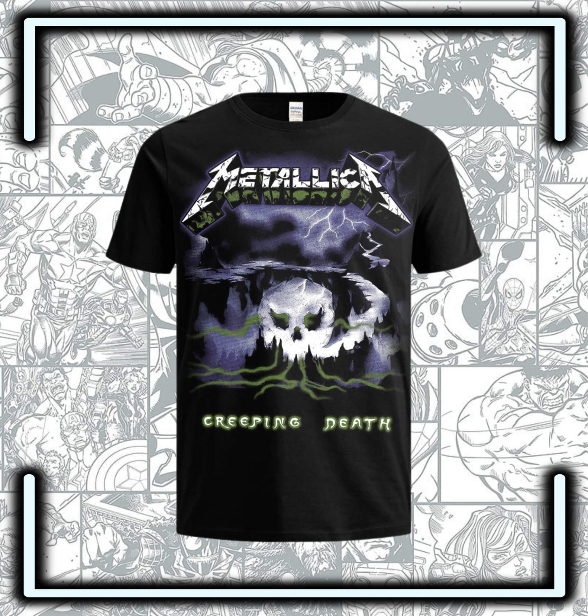 Camiseta Metallica TX3 - Comics Store Colombia