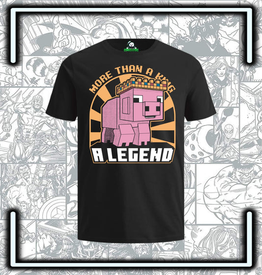 Camiseta Minecraft Pig - Comics Store Colombia