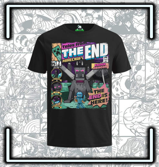 Camiseta Minecraft The End - Comics Store Colombia