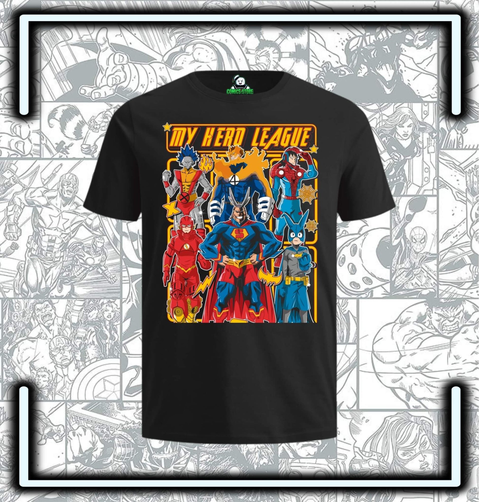 Camiseta My Hero Academia III Anime - Comics Store Colombia