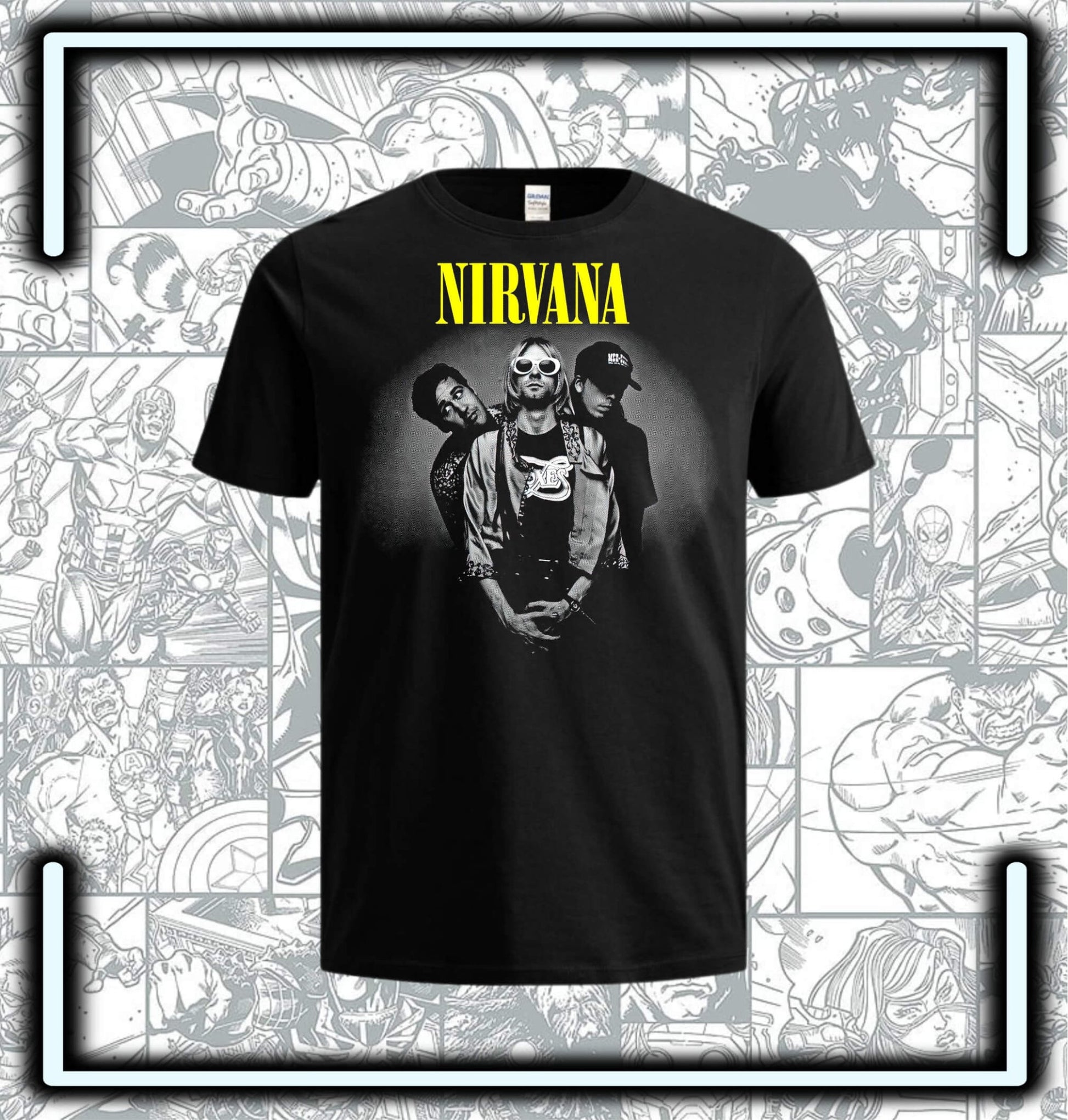 Camiseta Nirvana - Comics Store Colombia