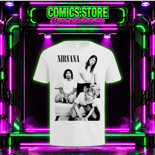 Camiseta Nirvana White