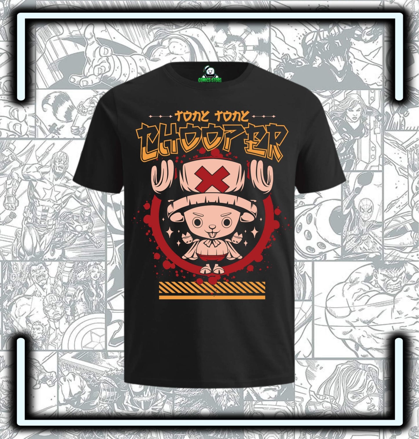 Camiseta One Piece Chopper Anime - Comics Store Colombia