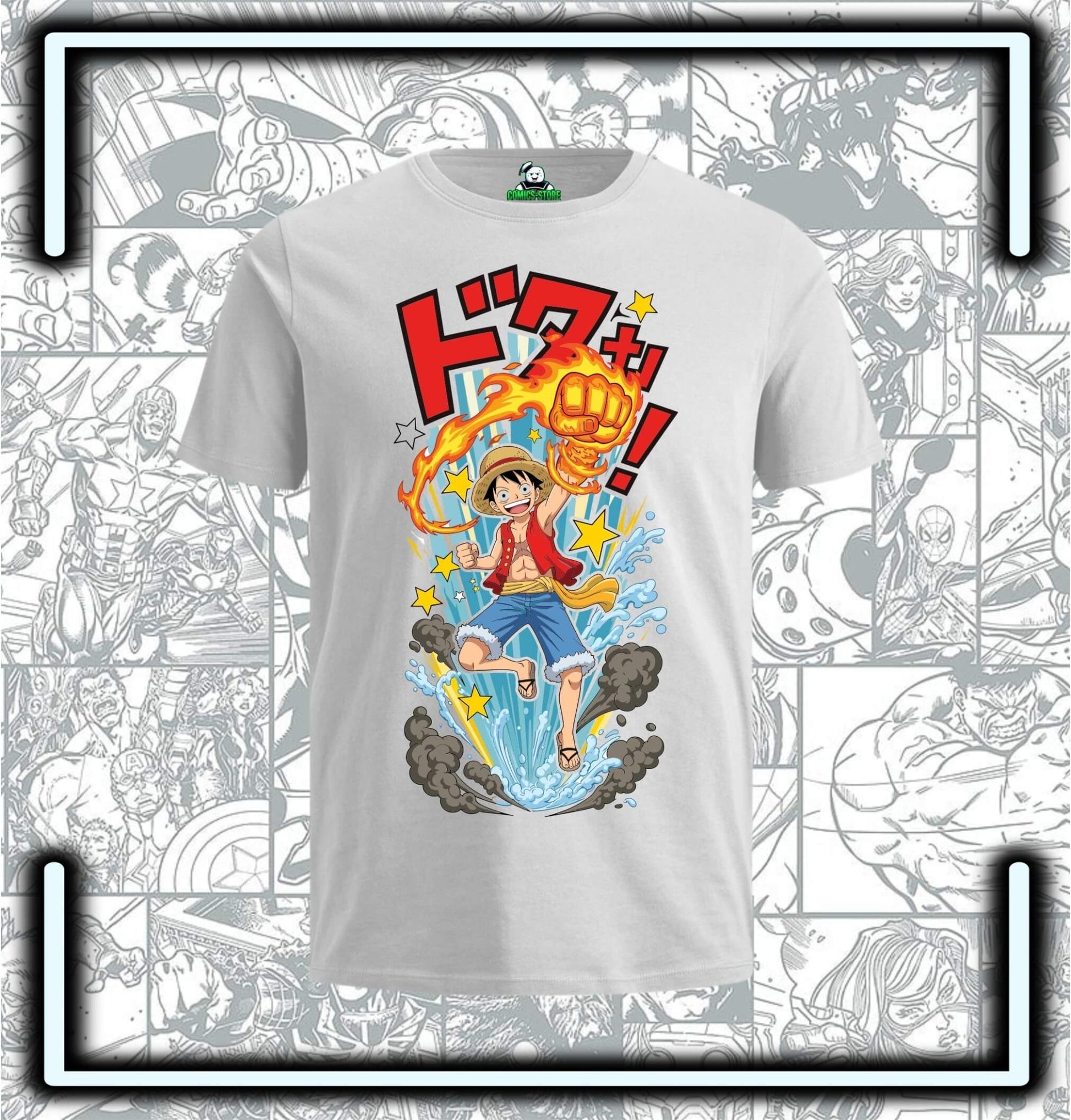 Camiseta One Piece Monkey Luffy Anime - Comics Store Colombia