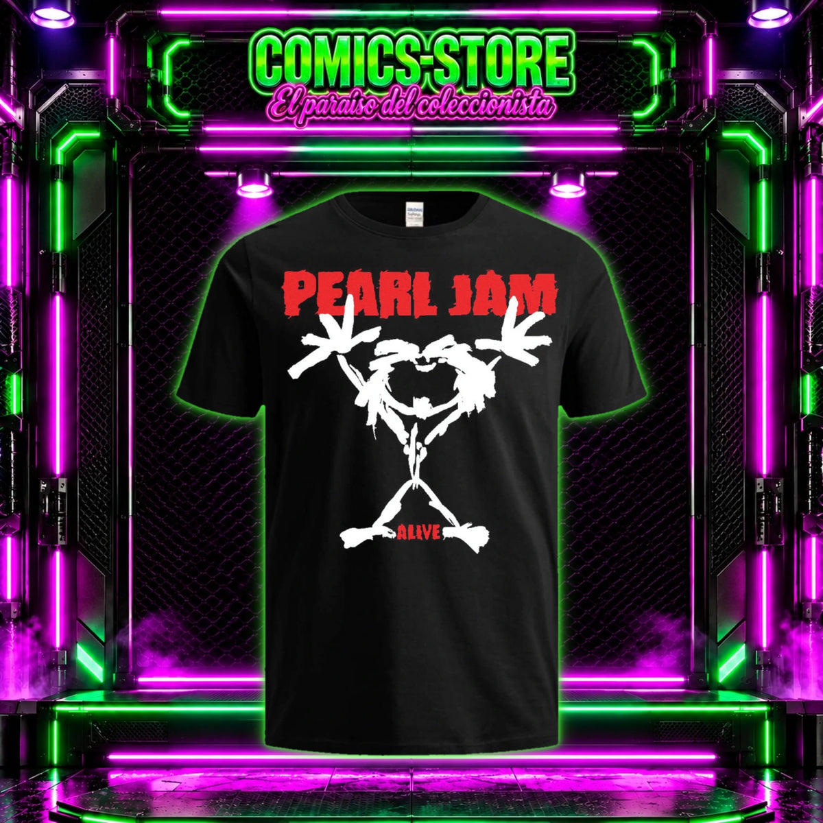 Camiseta Pearl Jam