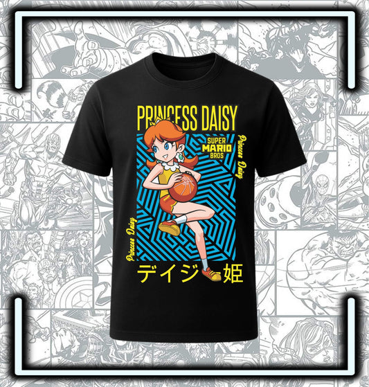 Camiseta Princess Daisy - Comics Store Colombia