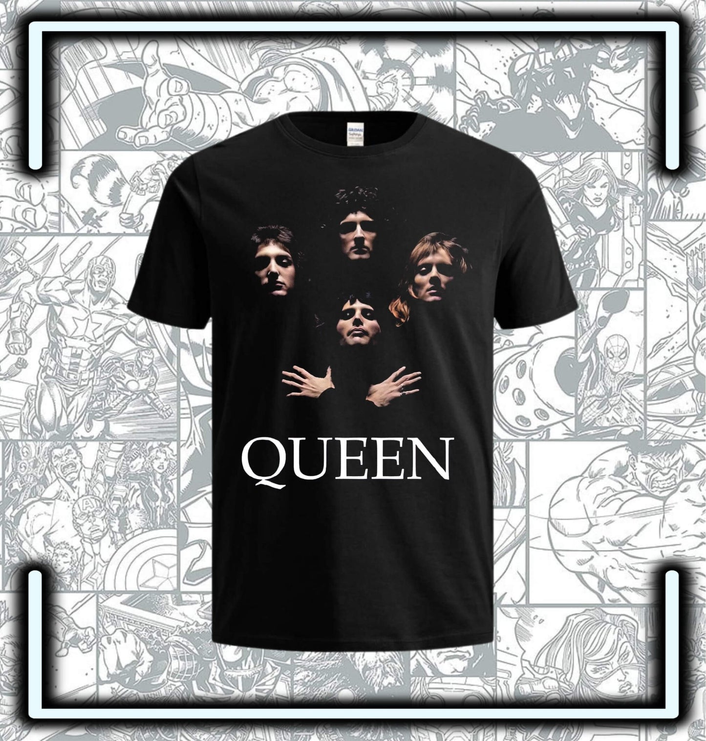 Camiseta Queen - Comics Store Colombia