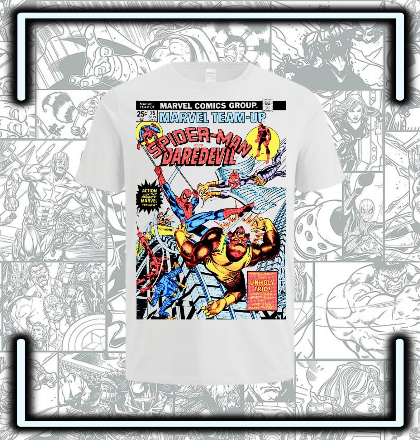 Camiseta Spiderman Comic - Comics Store Colombia