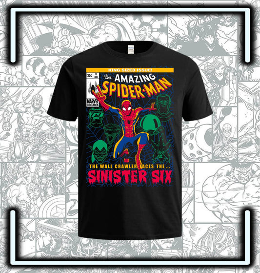 Camiseta Spiderman Sinister Six - Comics Store Colombia