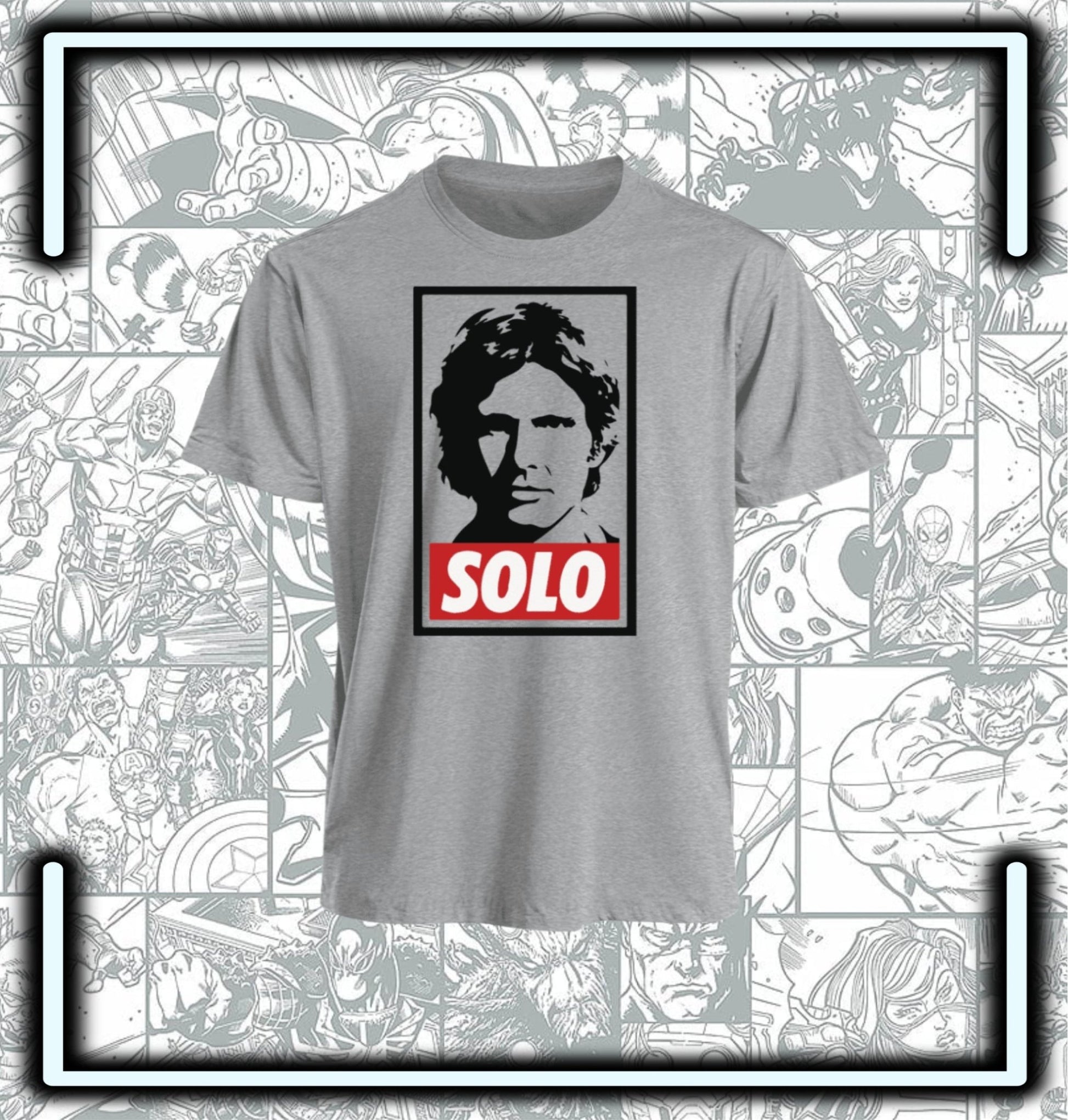 Camiseta Star Wars Han Solo - Comics Store Colombia