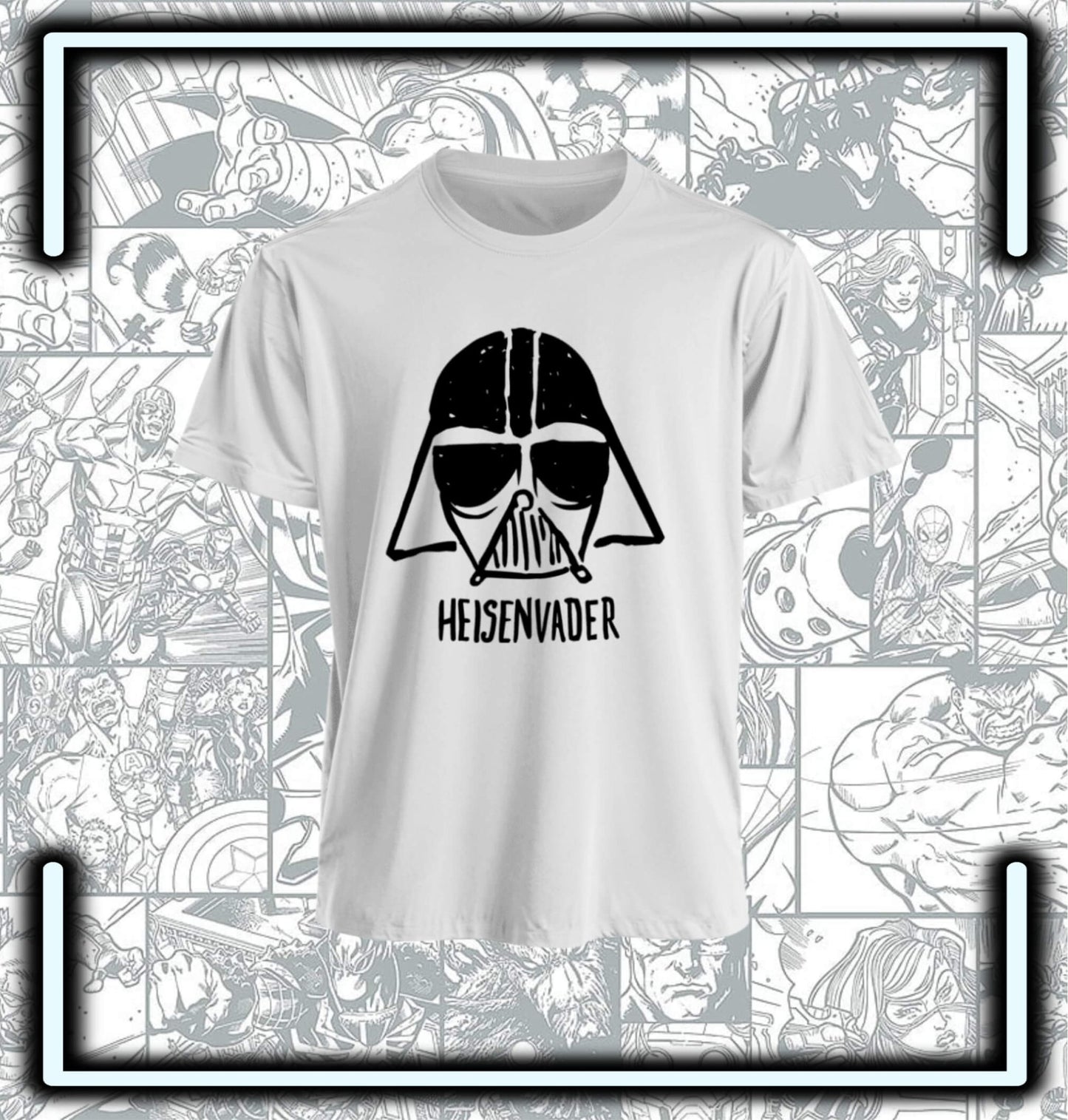 Camiseta Star Wars Heisen Vader - Comics Store Colombia