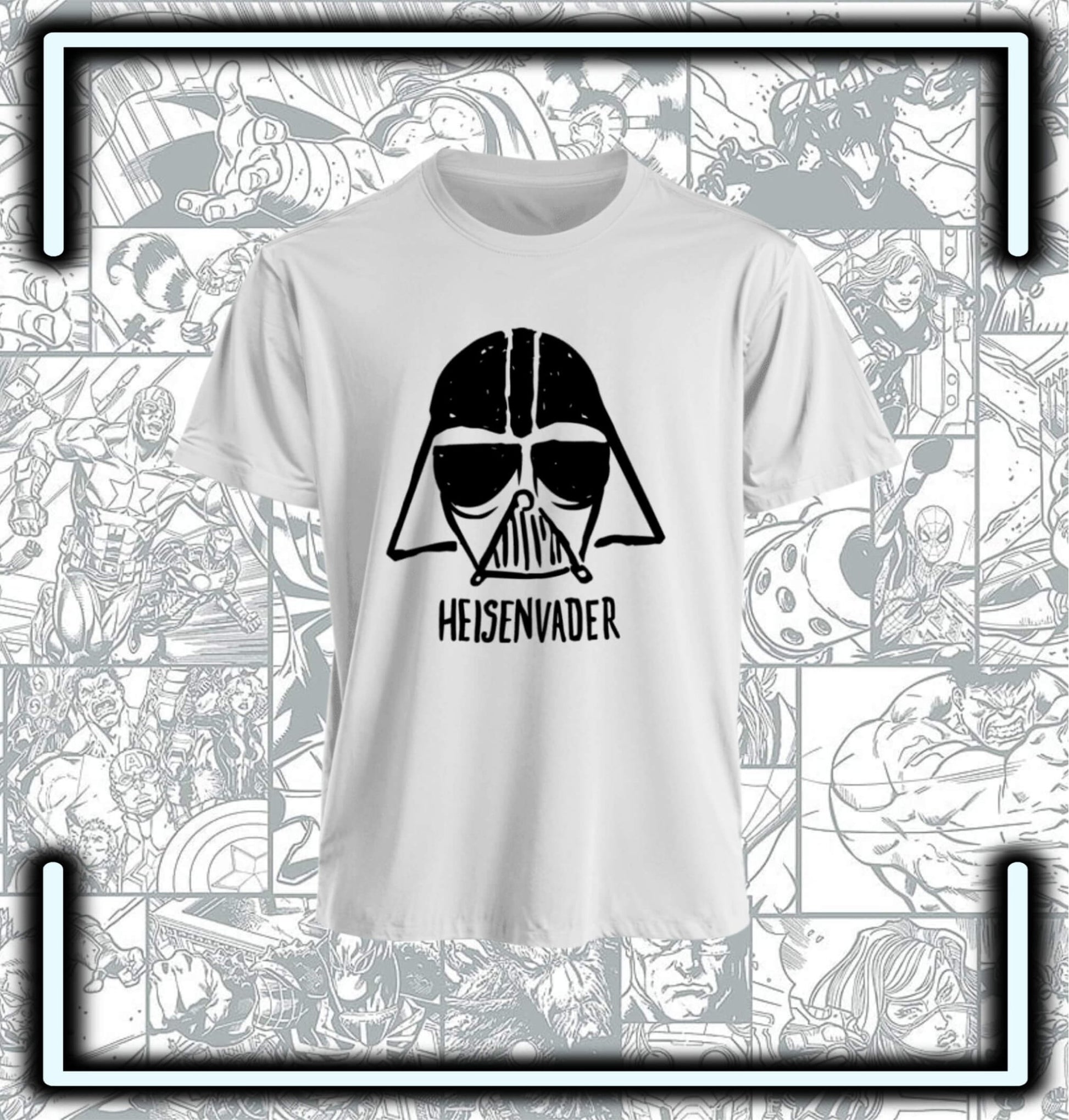 Camiseta Star Wars Heisen Vader - Comics Store Colombia