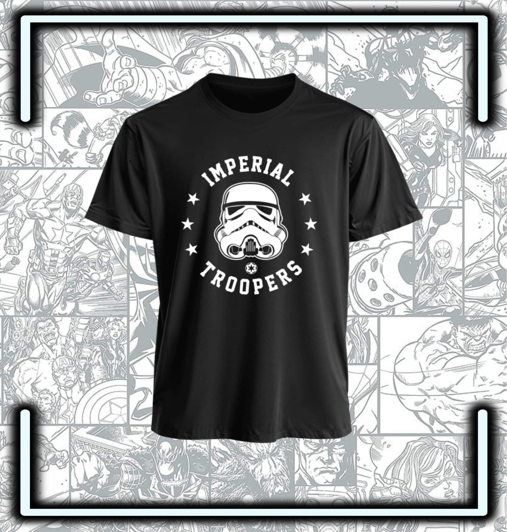 Camiseta Star Wars Imperial Troopers - Comics Store Colombia