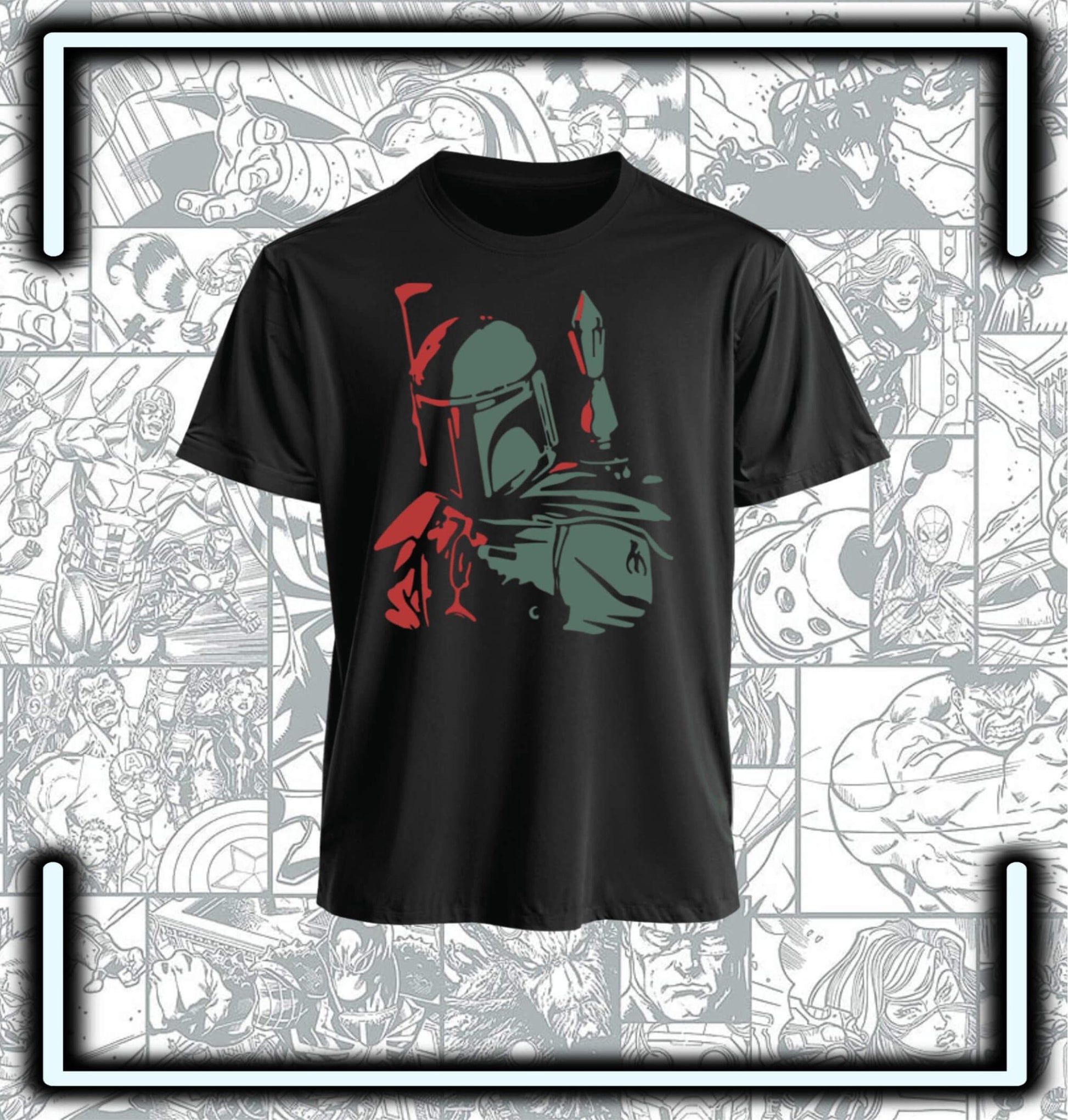 Camiseta Star Wars Mandalorian Xd - Comics Store Colombia